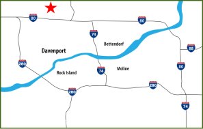 Davenport-Map